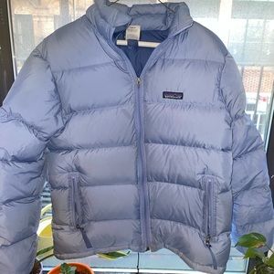 Patagonia puffer baby blue